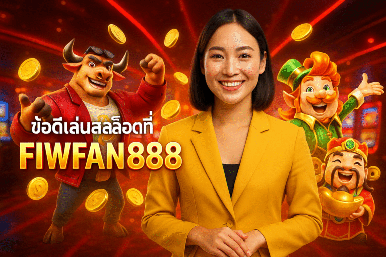 ข้อดีเล่นสล็อตที่ FIWFAN888