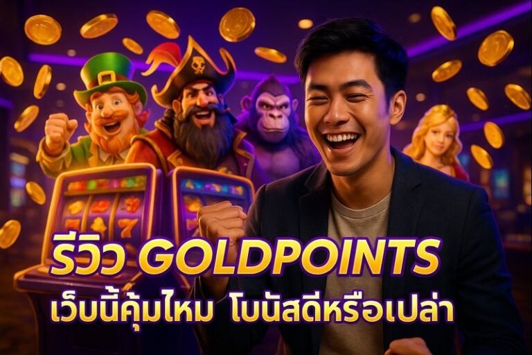 รีวิว GOLDPOINTS เว็บนี้คุ้มไหม โบนัสดีหรือเปล่า